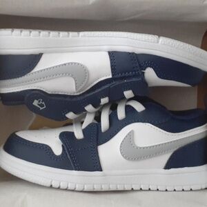 Jordan 1 Low Alt in White, Gray, and Navy